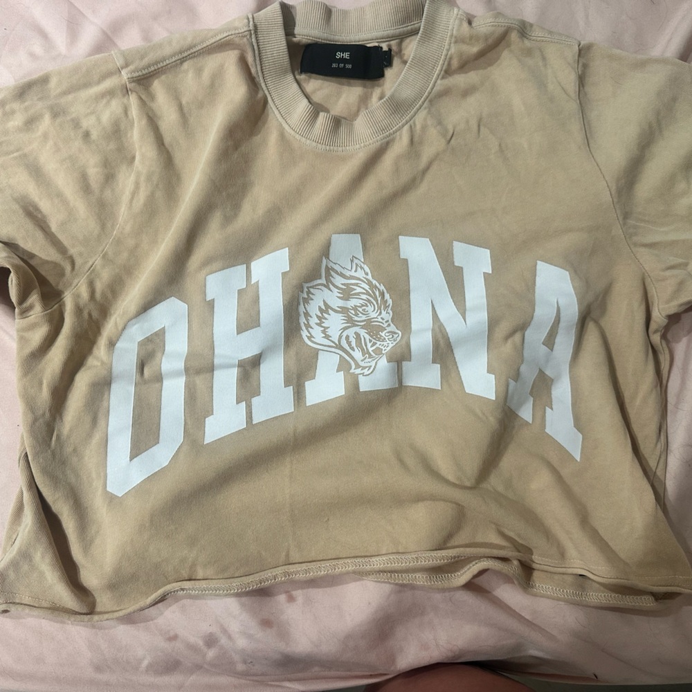 Crop darc sport shirt